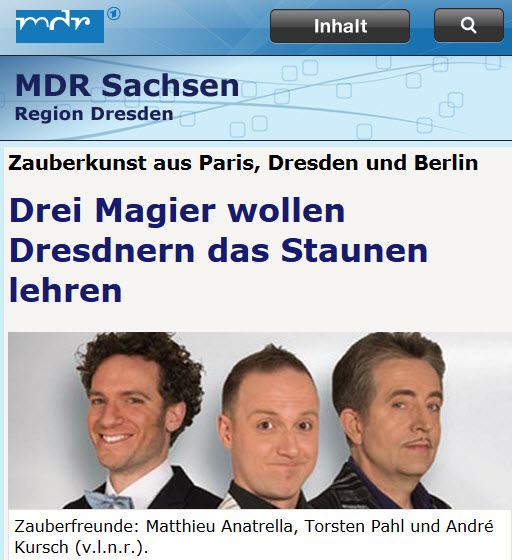 Hier geht's zm Artikel des MDR